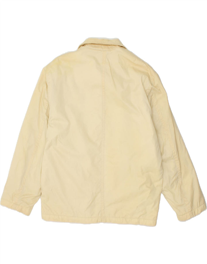 CALVIN KLEIN JEANS Mens Bomber Jacket UK 36 Small Beige Nylon Vintage Calvin Klein Jeans and Second-Hand Calvin Klein Jeans from Messina Hembry 