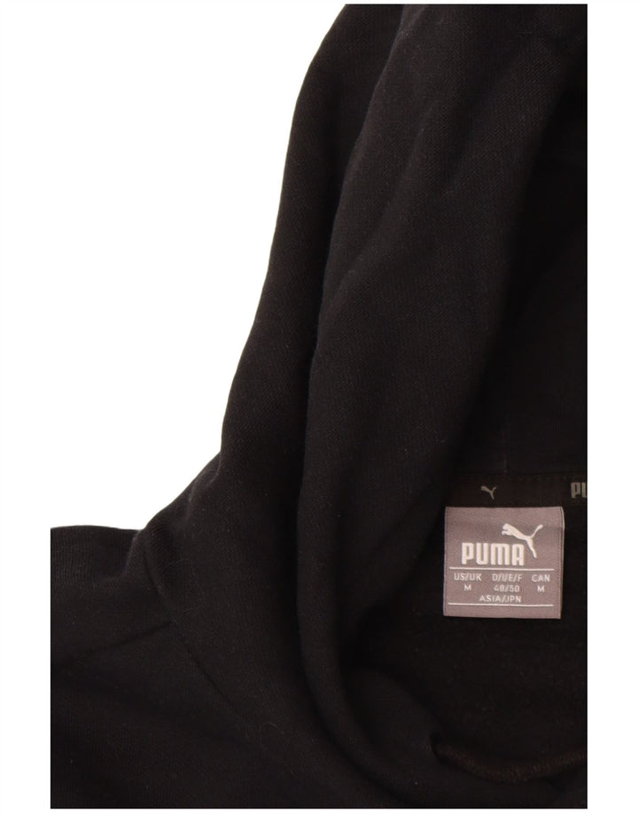 PUMA Herren Graphic Hoodie Pullover Mittelschwarze Baumwolle