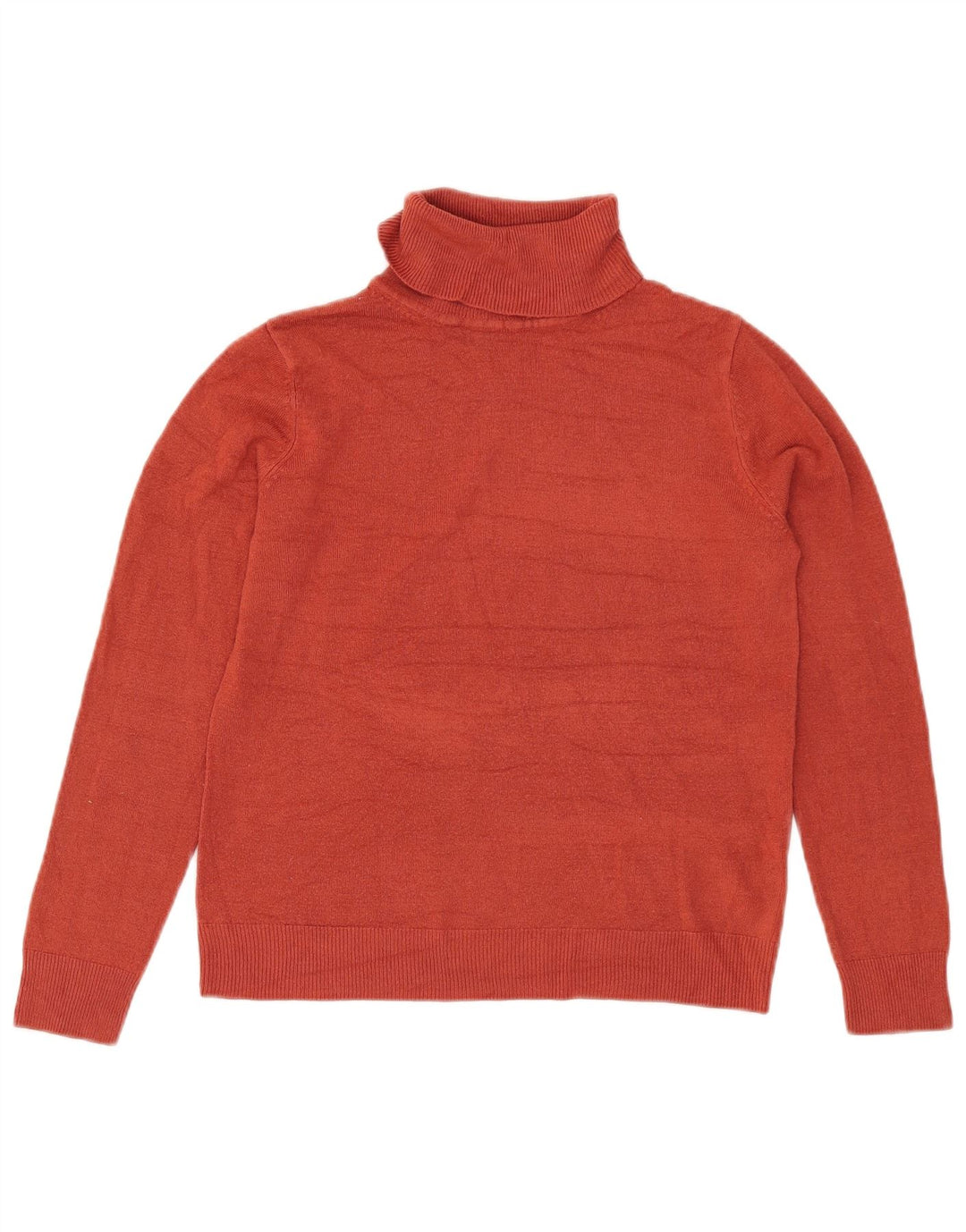 Marks & Spencer Damen-Pullover mit Rollkragen, Gr. 10, Größe S, Burgunderrot