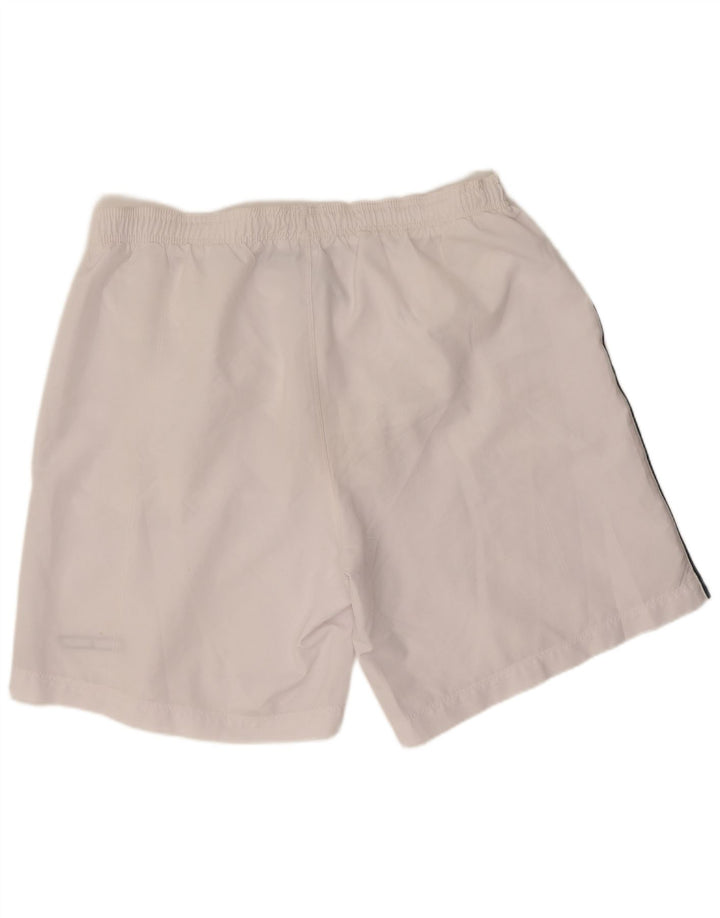 Reebok Herren-Sportshorts, groß, weißes Polyester