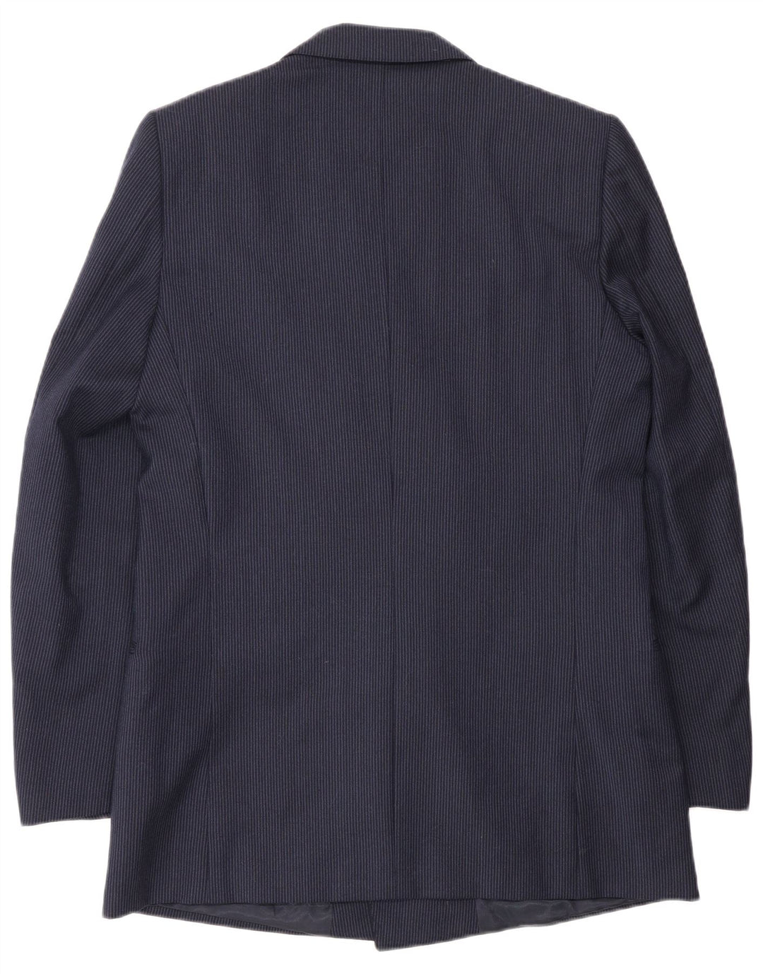 Vintage Herren Club Blazer Jacke IT 50 Groß Marineblau gestreift