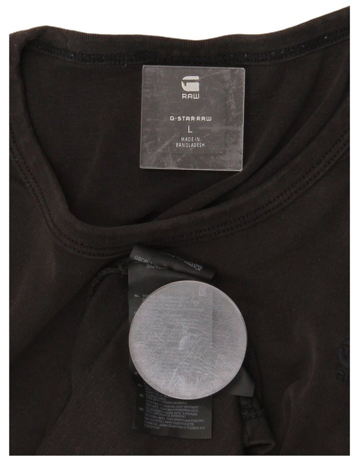 G-STAR Herren T-Shirt Top Large Grau Baumwolle