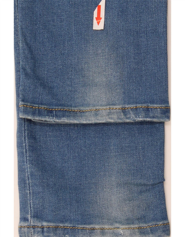 ZARA Damen Slim Jeans EU 40 Mittel W30 L30 Blau