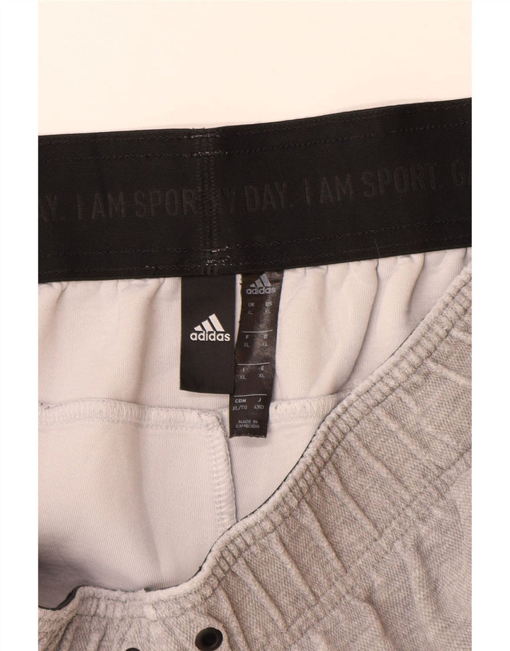 Adidas Herren Trainingshose Jogger XL Grau meliert
