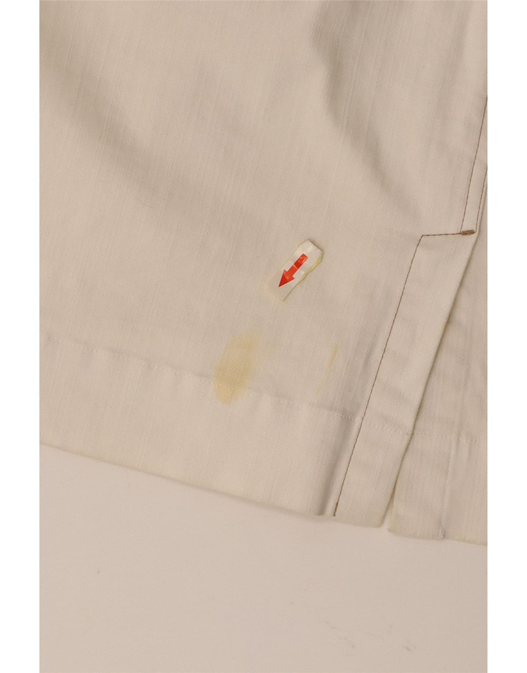 MARLBORO CLASSICS Damen-Minirock mit hoher Taille, EU 50, 3XL, W36, weiße Baumwolle