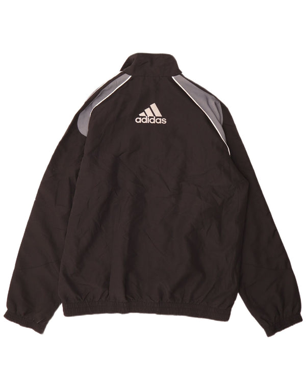 Adidas Herren Graphic Trainingsanzug Top Jacke XL Schwarz Colourblock Sports