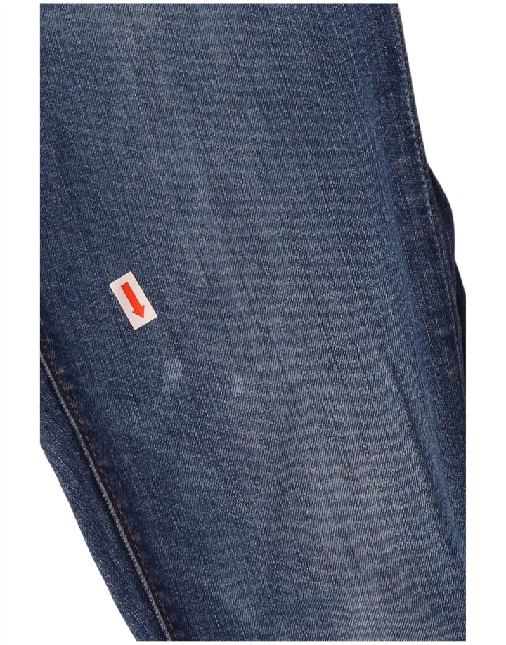 TOMMY HILFIGER Röhrenjeans für Mädchen, 7–8 Jahre, W24, L23, blaue Baumwolle