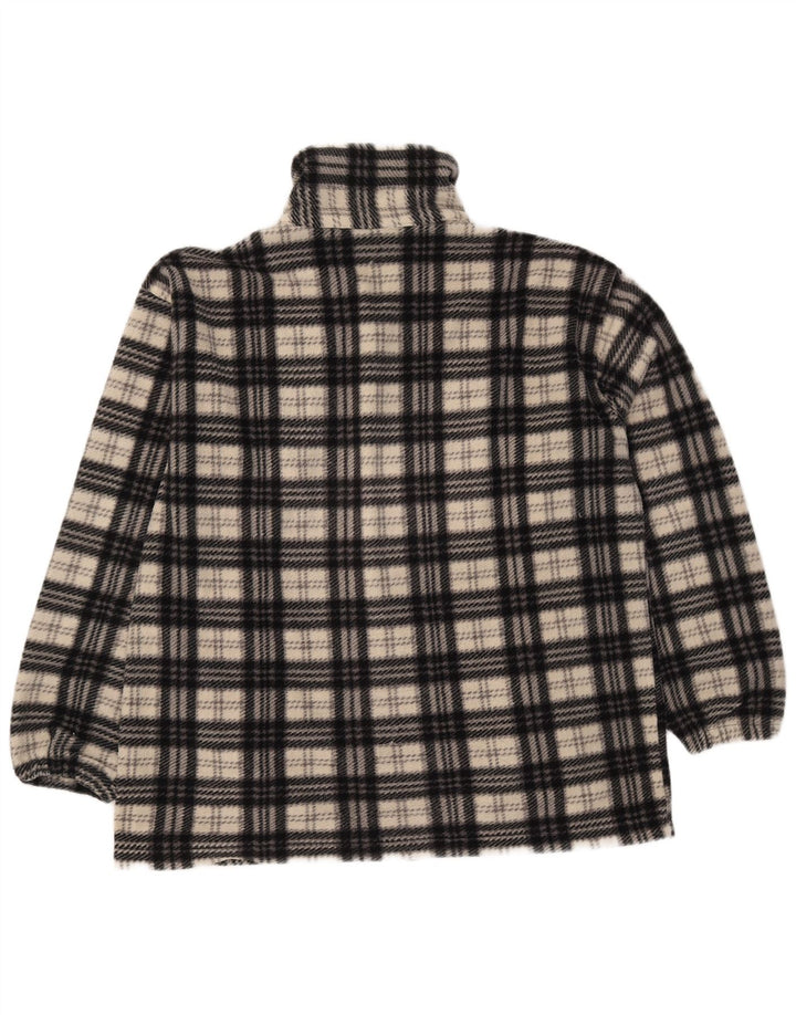 Extreme Herren-Fleecejacke UK 44 2XL Beige kariertes Polyester