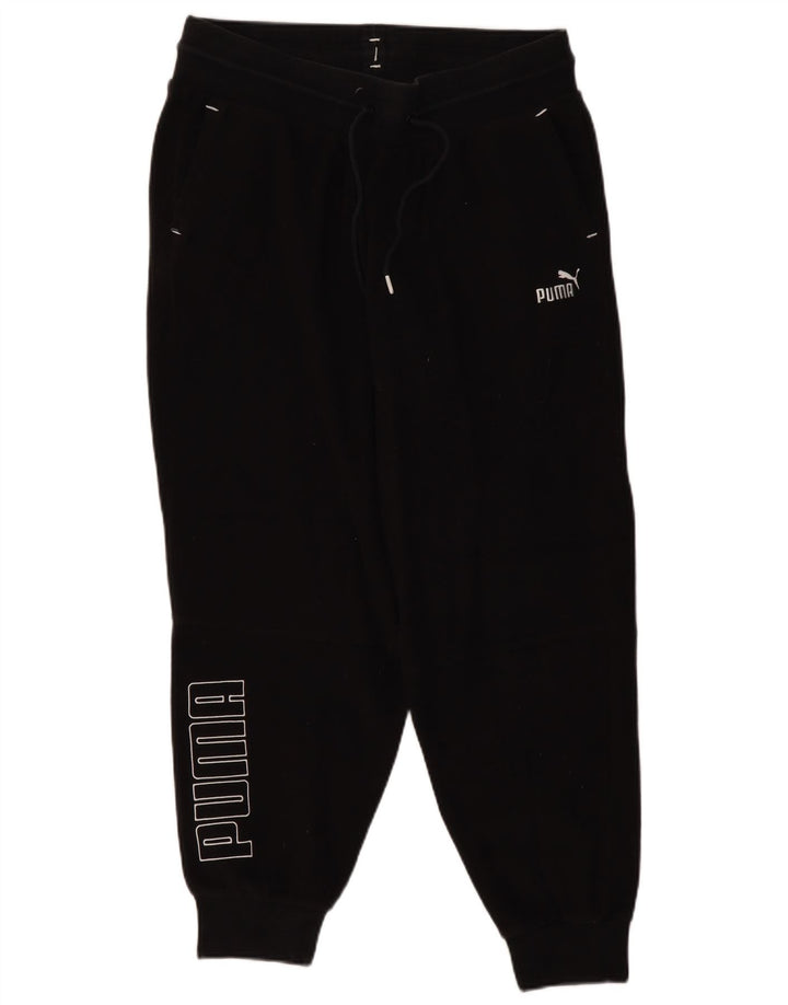Puma Womens Graphic Trainingshose Jogger XL Schwarz Polyester Halloween
