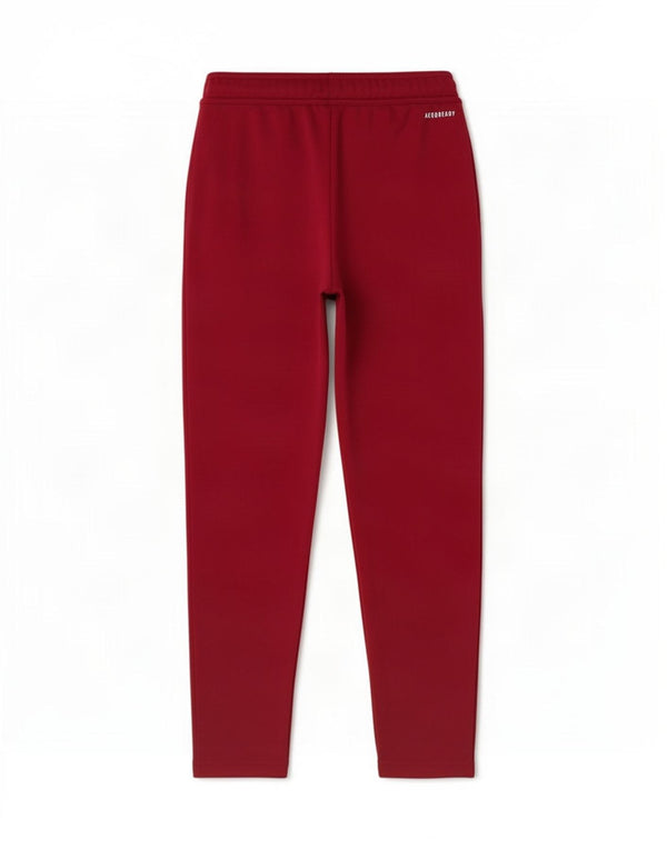 Adidas Aeroready-Trainingshose für Mädchen, 11–12 Jahre, burgunderfarbenes Polyester