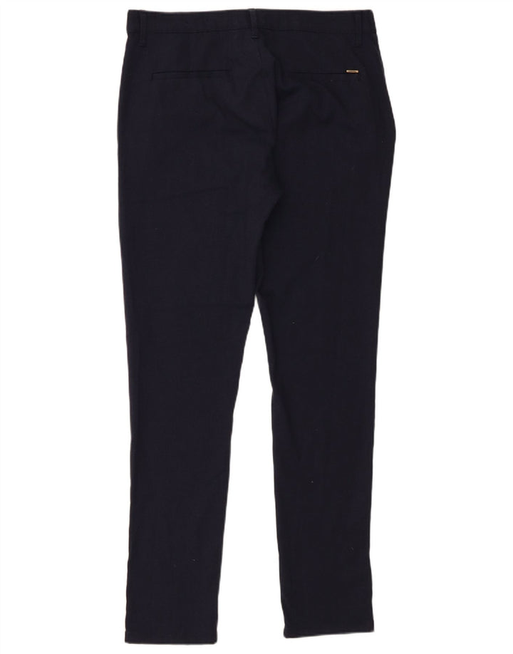 Zara Slim Chino-Hose für Herren, EU 40, Mittel W31 L30, Marineblau, Polyester