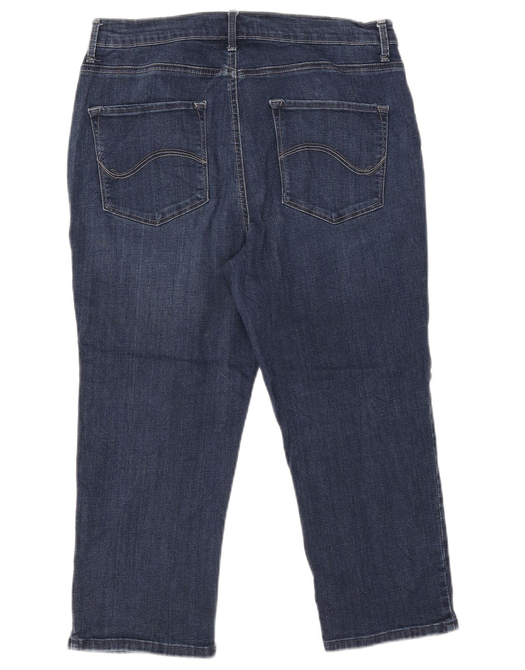 LEE Damen Platinum Label Capri-Jeans W34 L21 Marineblau
