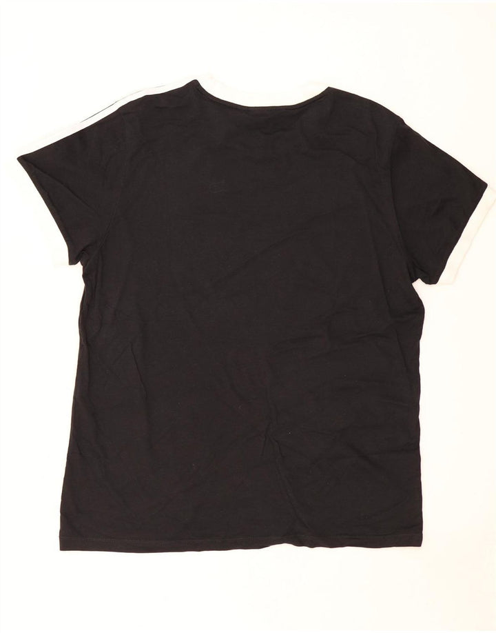 Adidas Herren T-Shirt Top Large Schwarz