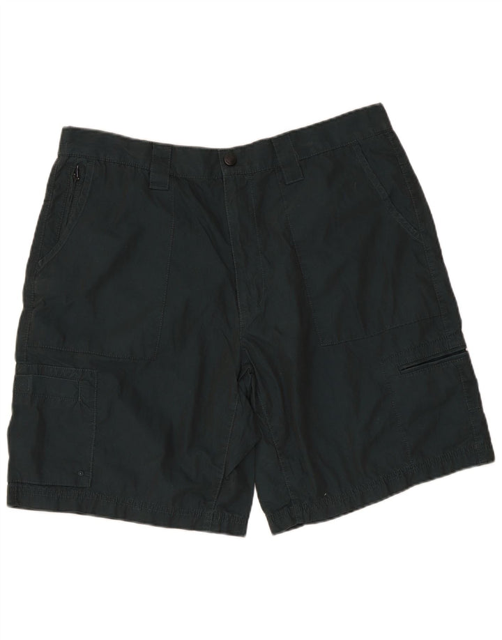 Eddie Bauer Herren Cargoshorts W35 Große grüne Baumwolle