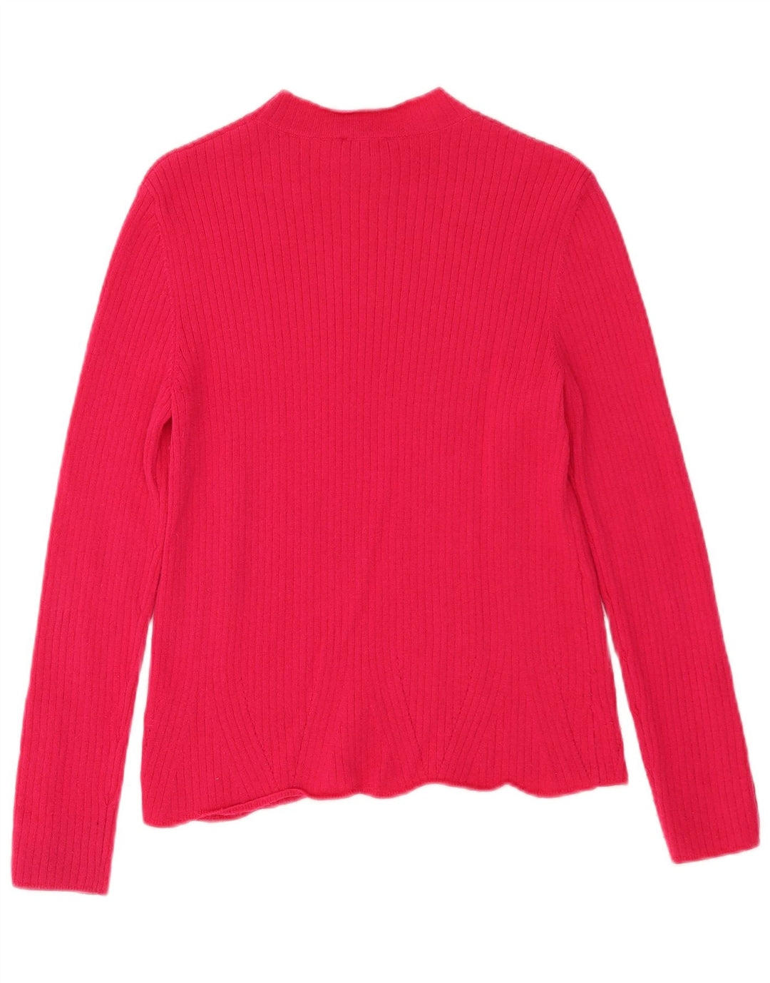 Jigsaw Damen-Pullover mit Rundhalsausschnitt, UK 10, kleine rosa Wolle