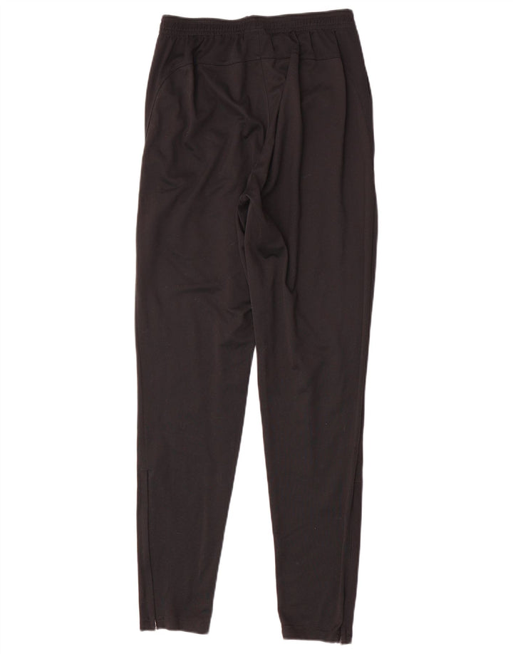 Nike Mens Dri Fit Tracksuit Trousers Small Black Colourblock Polyester