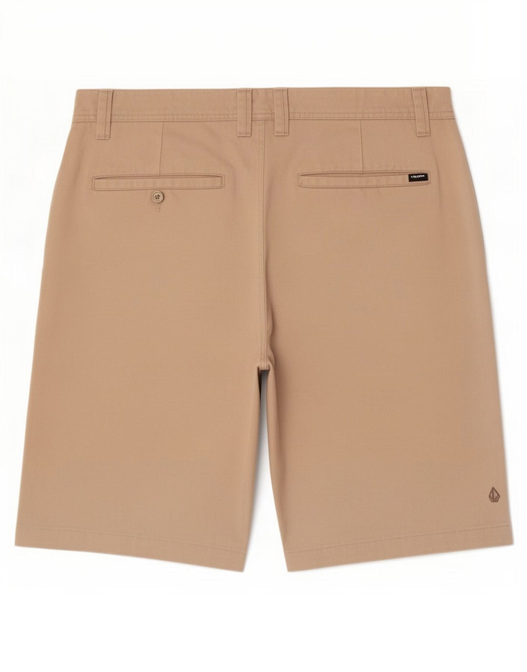 Volcom Herren Chino-Shorts, Größe L, W36, Beige, Polyester
