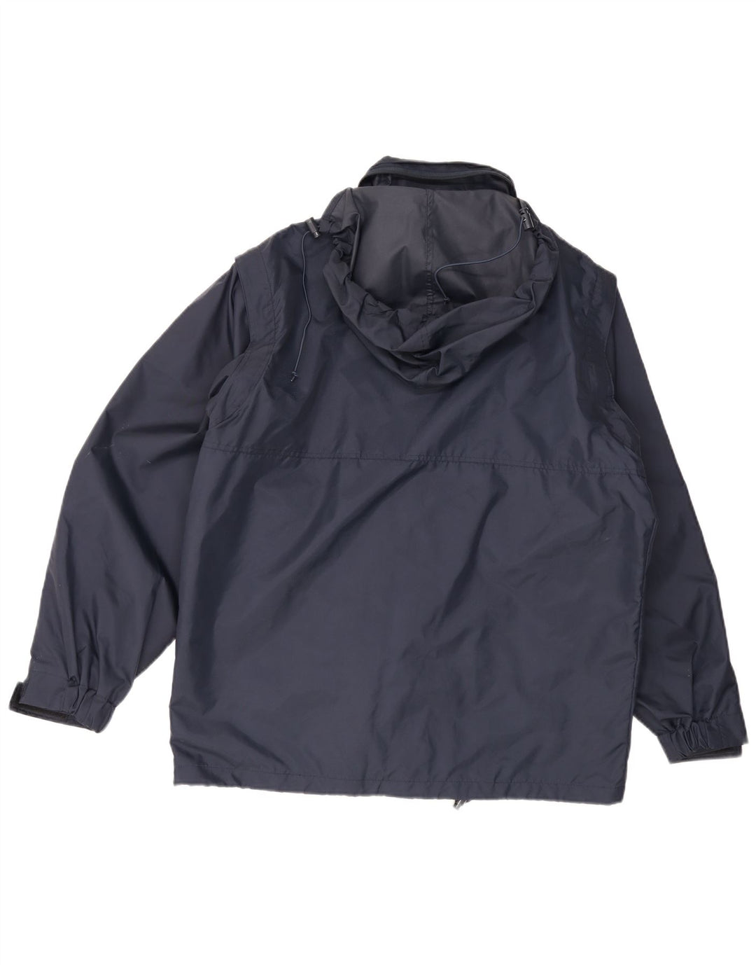 Spalding Herren-Regenjacke mit Kapuze, UK 38, mittelmarineblau, Polyamid