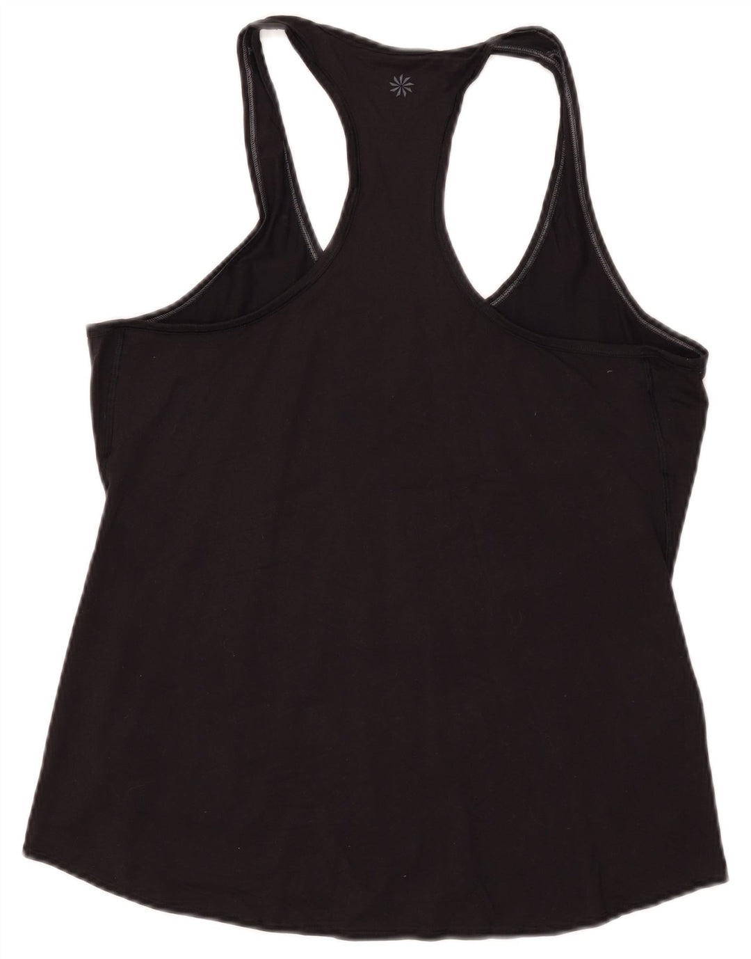 ATHLETA Damen Weste Top UK 14 Large Schwarz Polyester