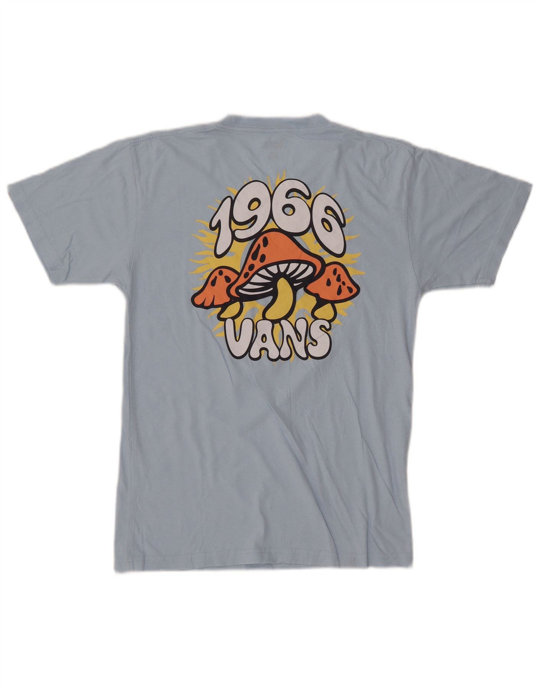 VANS Herren T-Shirt mit Grafik, Größe S, Blau