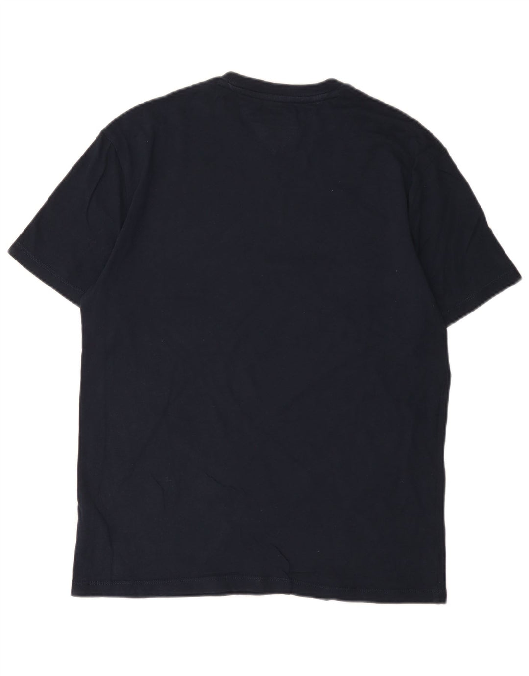 Tommy Hilfiger Herren T-Shirt Top Small Marineblau Baumwolle