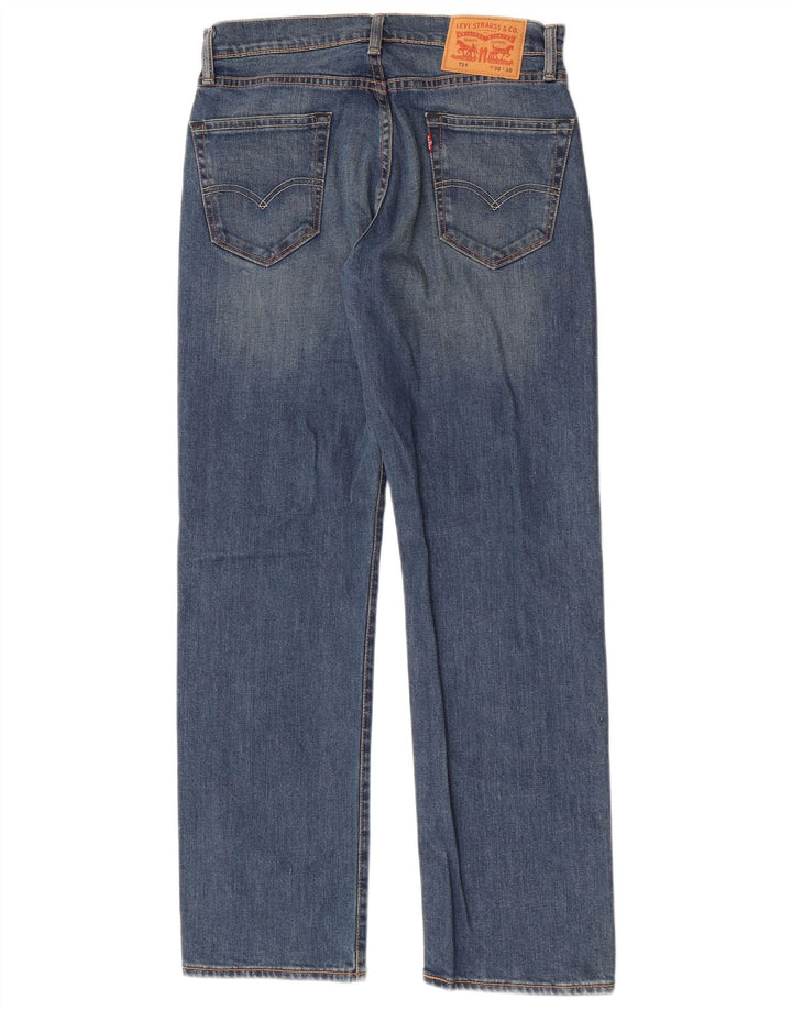 Levi's Herren 751 Straight Jeans W30 L30 Blaue Baumwolle