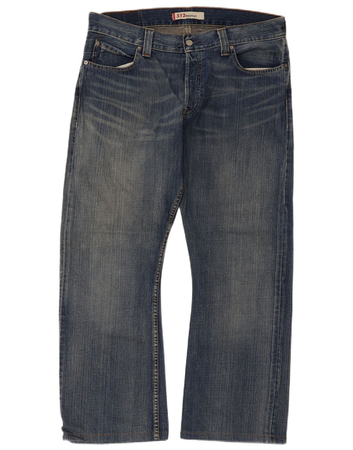 Levi's Herren 512 Bootcut Jeans W38 L29 Blau