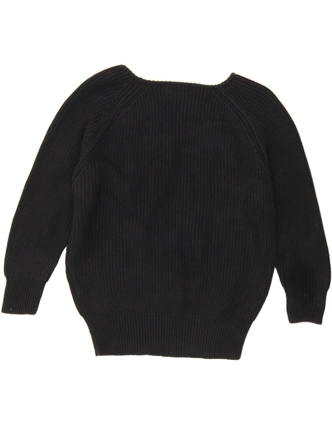 FRENCH CONNECTION Womens Boat Neck Jumper Sweater UK 14 Medium Black Vintage French Connection and Second-Hand French Connection from Messina Hembry 