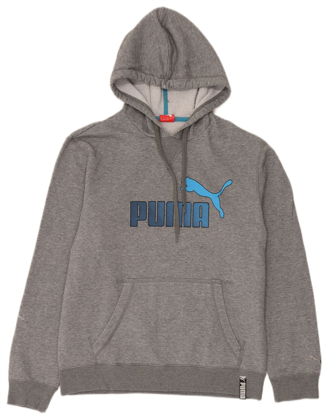 Puma Herren Graphic Hoodie Pullover Mittelgrau