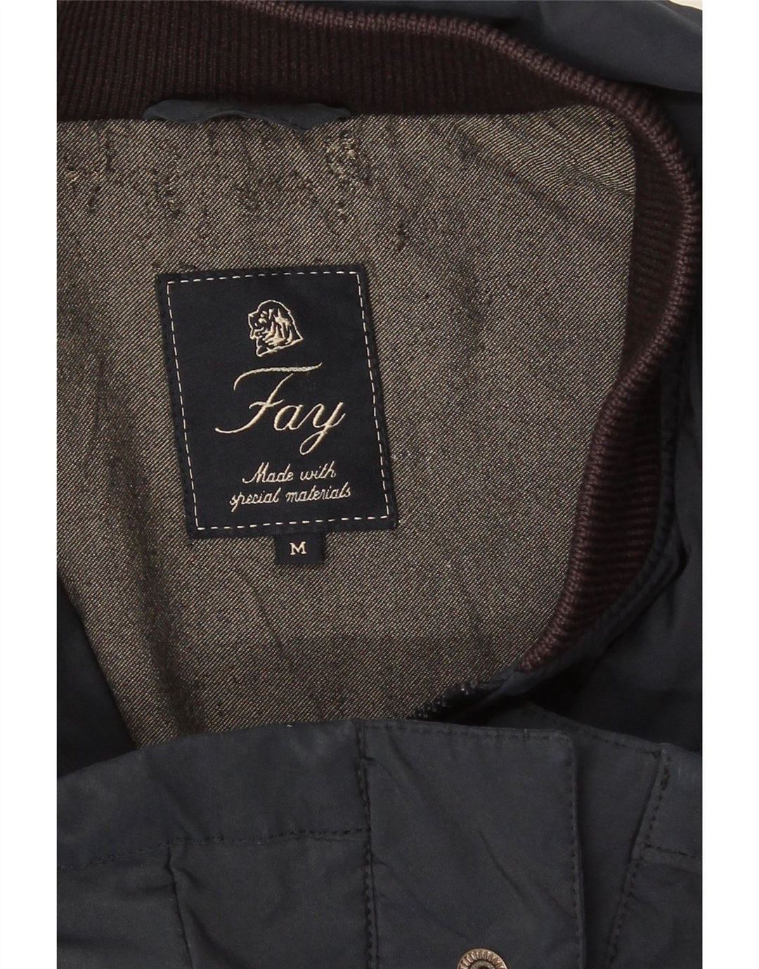 Fay Herren-Utility-Jacke UK 38 Medium Marineblau
