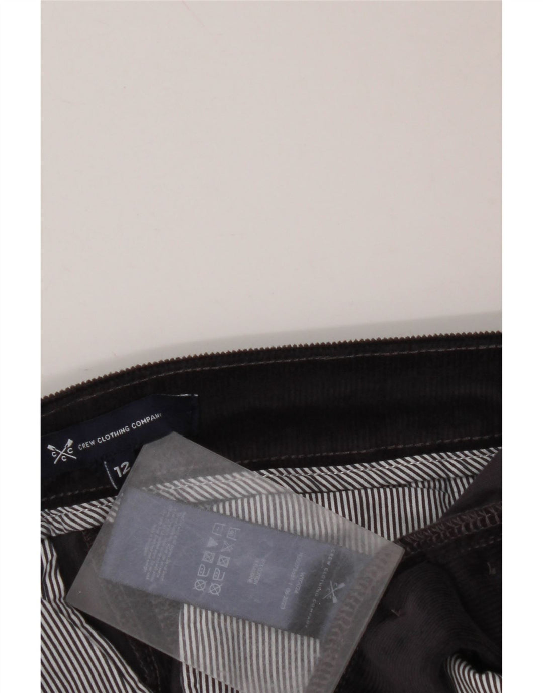 CREW CLOTHING Damen Cordhose UK 12 Medium W30 L28 Marineblau