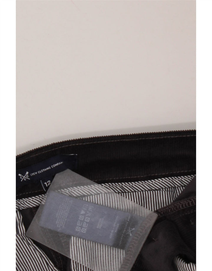 CREW CLOTHING Damen Cordhose UK 12 Medium W30 L28 Marineblau