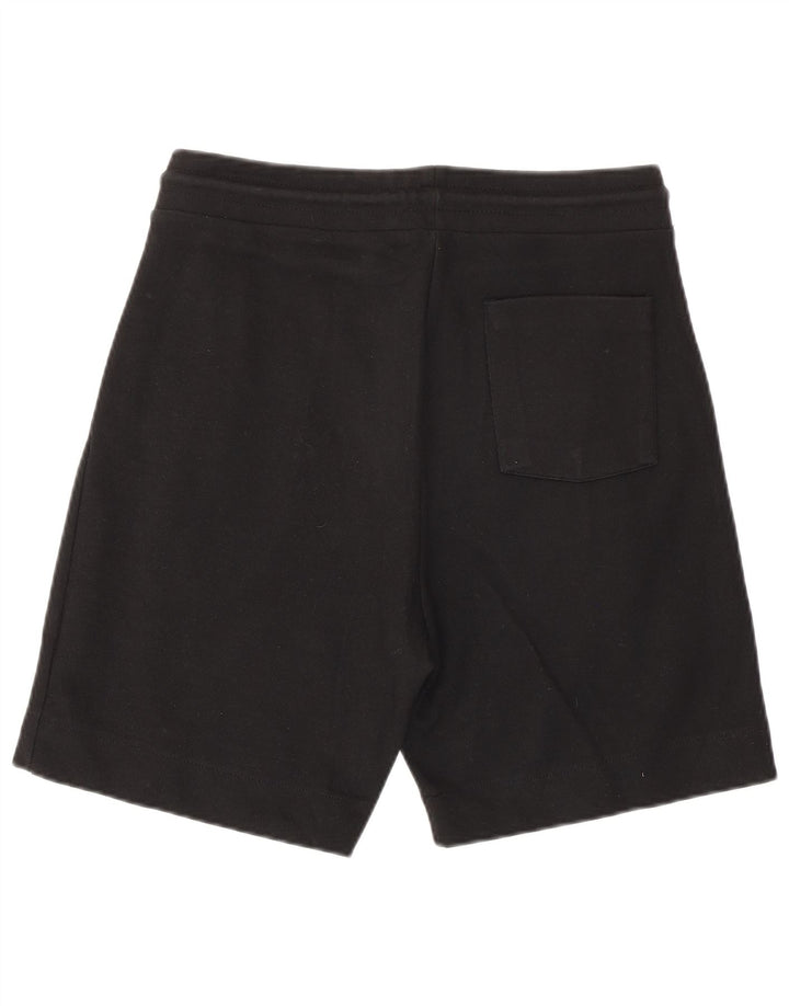 Zara Herren-Sportshorts, mittelgroß, schwarze Baumwolle