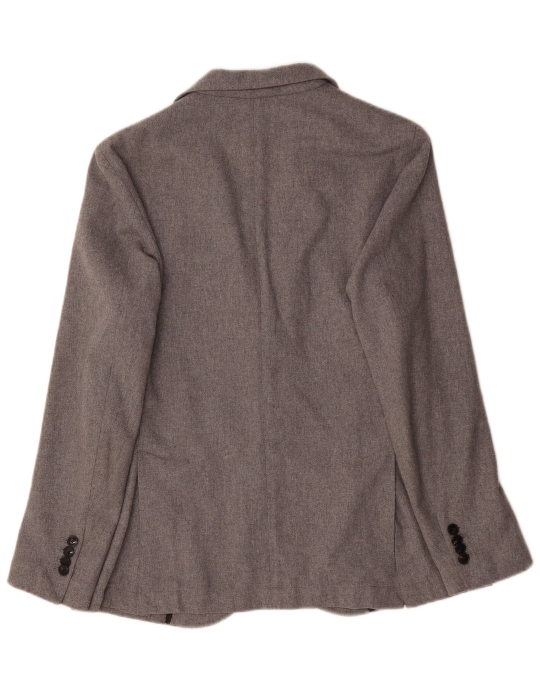 Liu Jo Herren-Blazer mit 2 Knöpfen, UK 38, mittelgraue Wolle