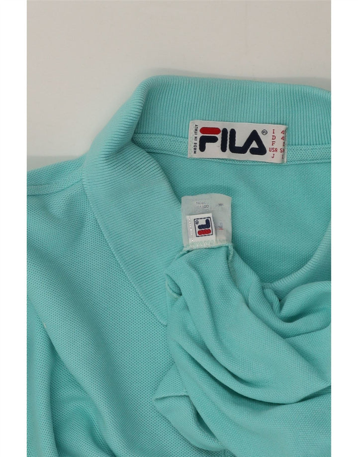 Fila Herren Poloshirt IT 48 Medium Türkis Baumwolle