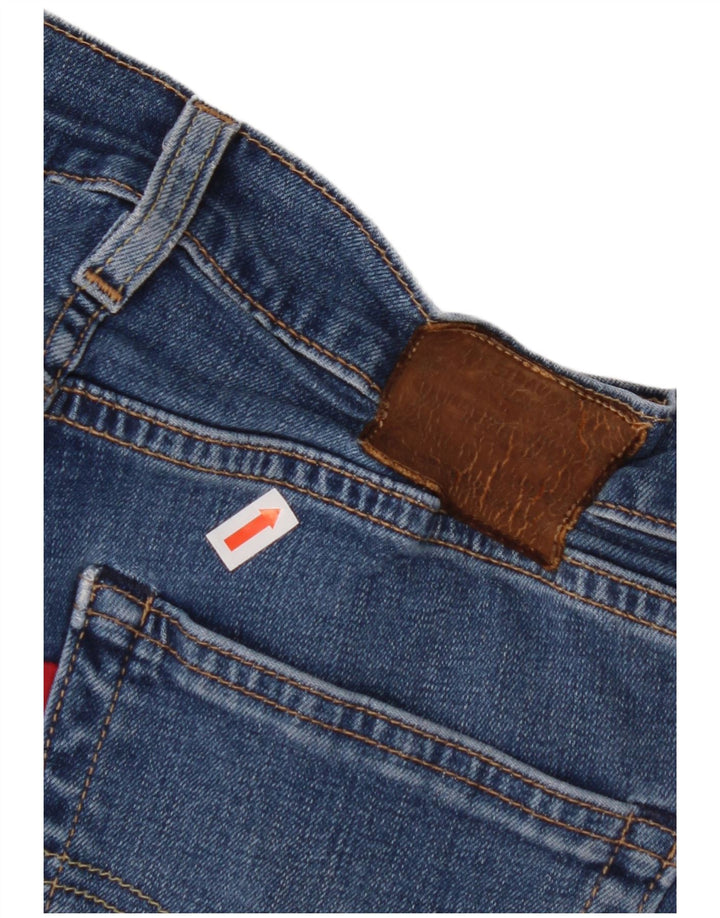 LEVI'S Herren Slim Jeans W30 L32 Blaue Baumwolle