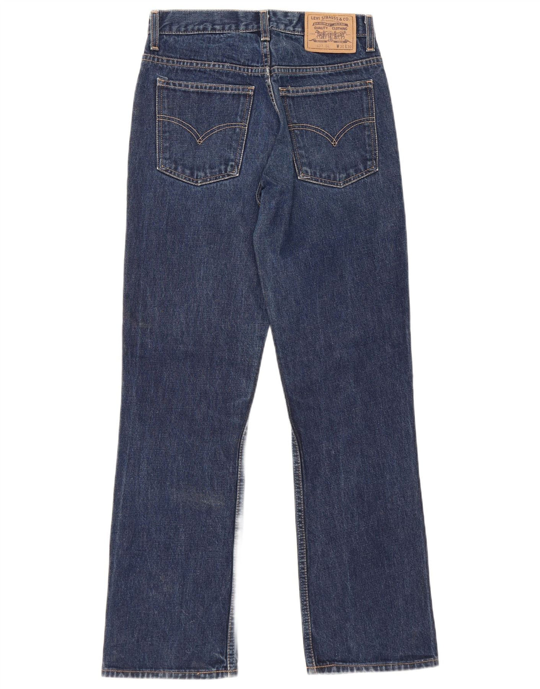 Levi's Herren 607 Bootcut Jeans W30 L30 Marineblau