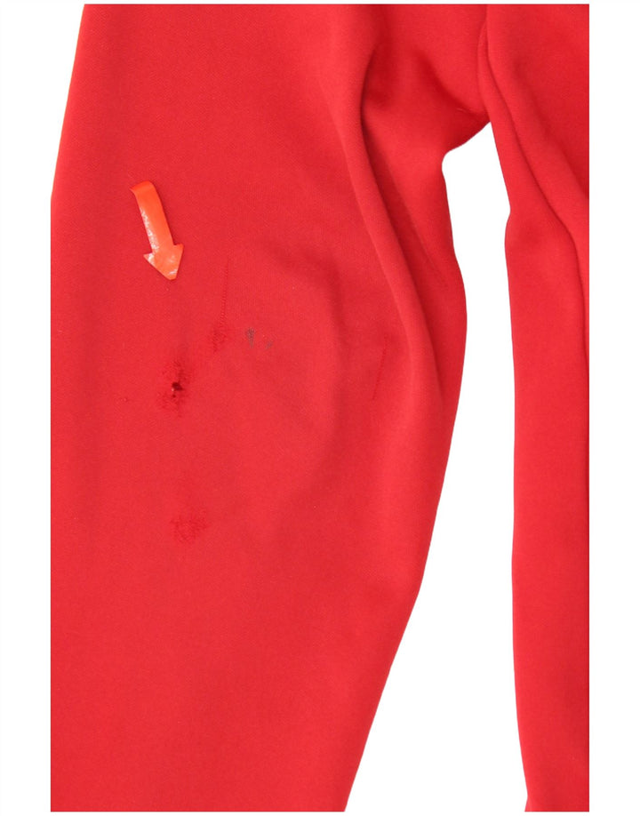Nike Dri Fit Kapuzenpullover für Jungen, 12–13 Jahre, groß, rotes Polyester