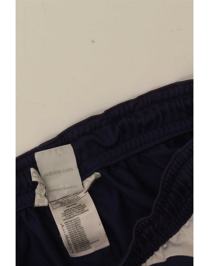 Adidas Herren Climalite Sport Shorts Medium Marineblau Colourblock Polyester