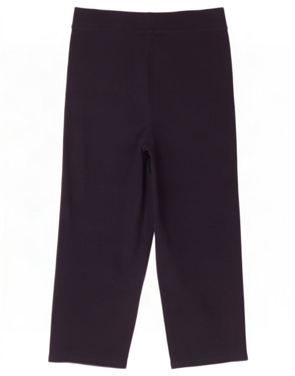 Marks & Spencer Damen Crop-Trainingshose UK 12 Medium Marineblau