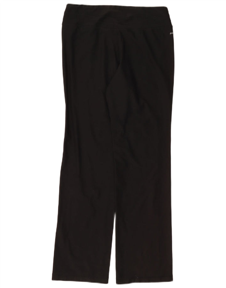 Nike Damen Dri Fit Trainingshose UK 14 Medium Schwarz