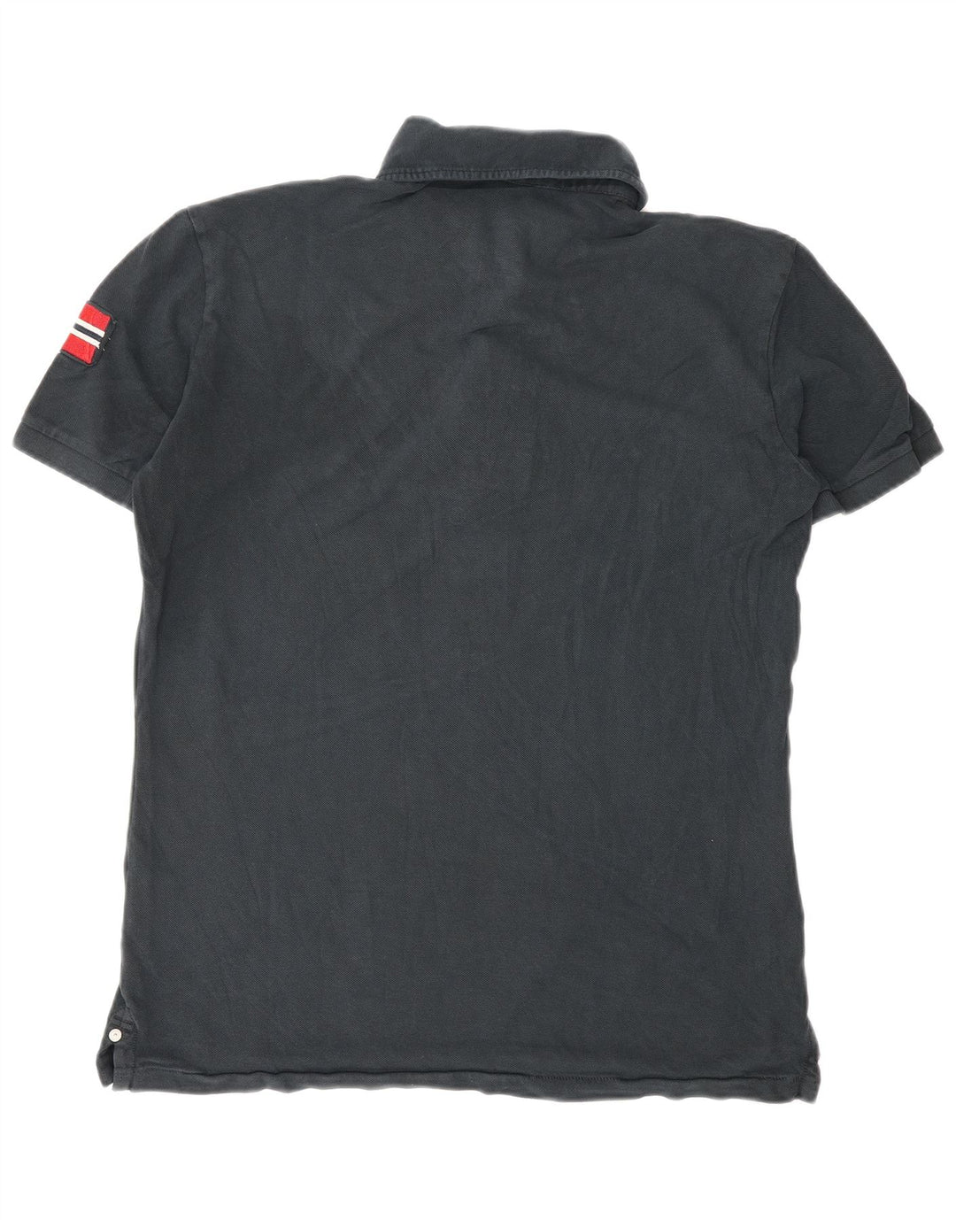 NAPAPIJRI Herren-Poloshirt mit Grafik, groß, marineblau, Baumwolle