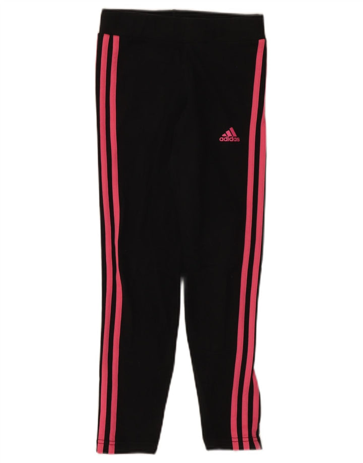 Adidas Mädchen Leggings 9-10 Jahre Schwarz