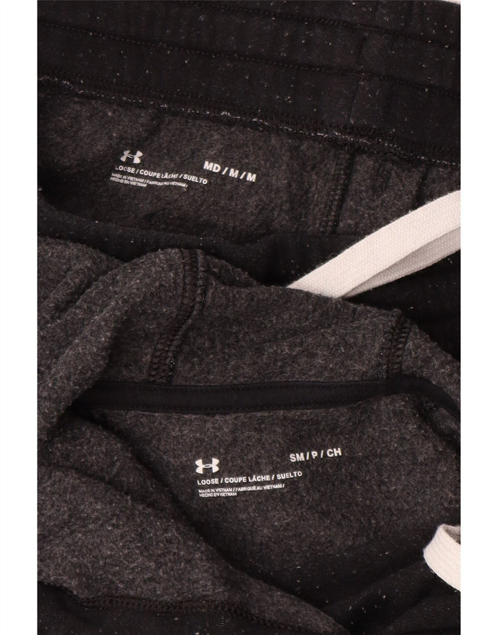 Under Armour Womens Graphic Full Trainingsanzug UK 10 Small Schwarz Baumwolle