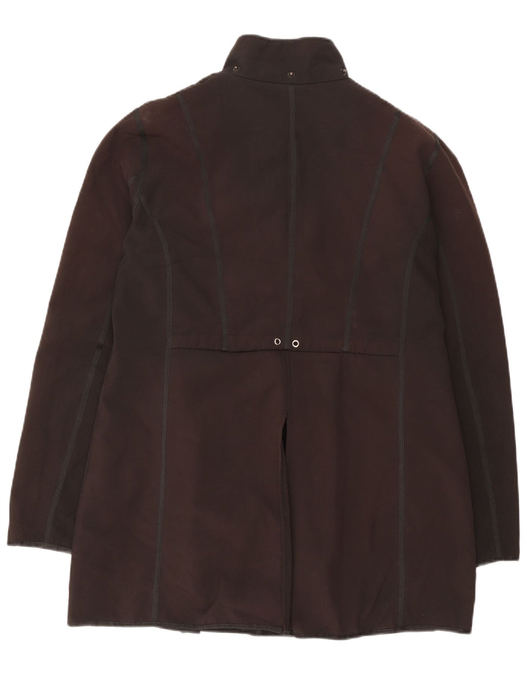Dkny Womens Utility Jacke UK 16 Large Grau Polyester