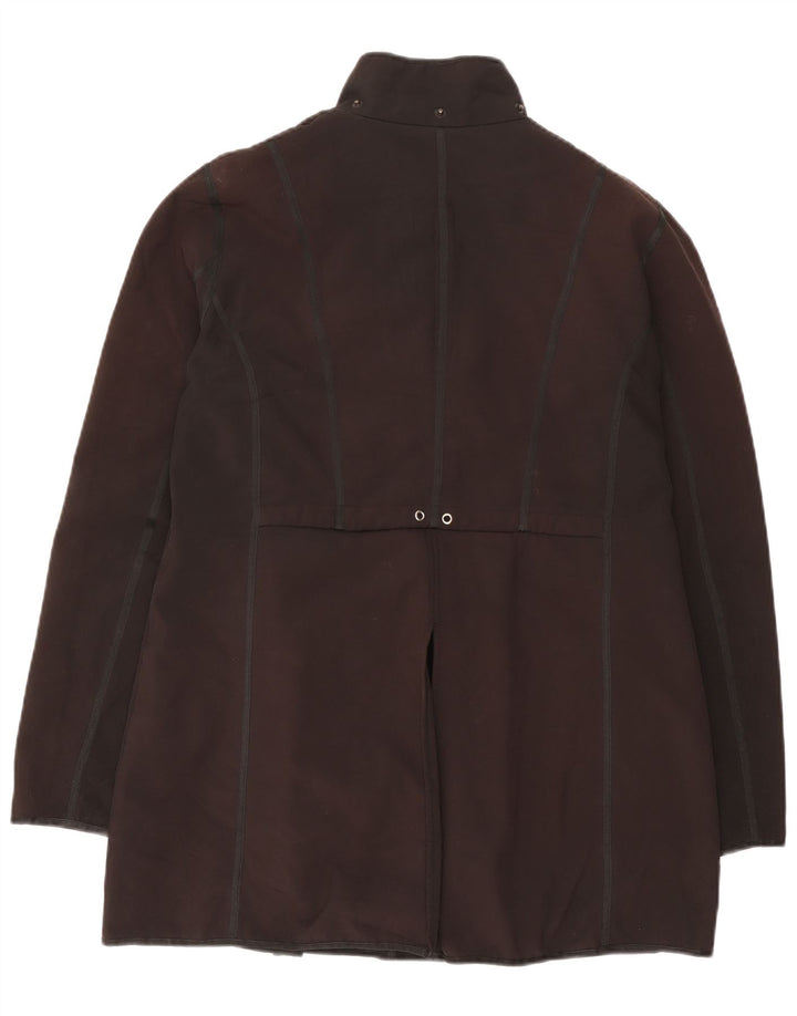 Dkny Womens Utility Jacke UK 16 Large Grau Polyester
