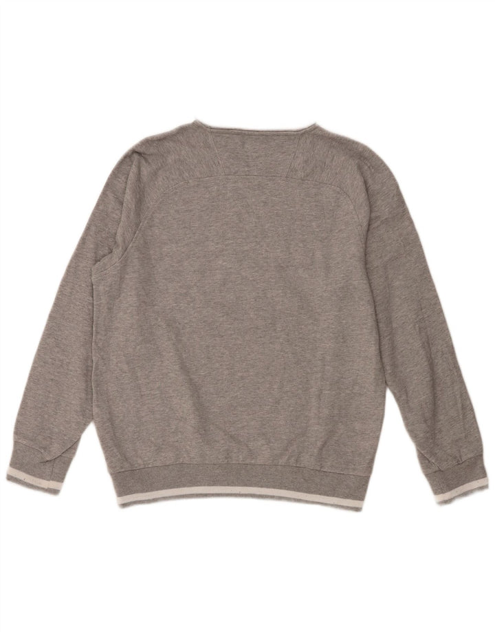 Champion Damen-Sweatshirt mit Grafik, UK 14, Mittelgrau, Farbblock