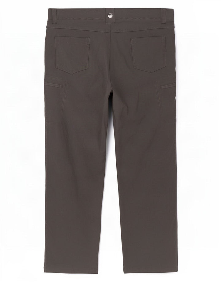 Wrangler Herren-Wander-Cargohose W42 L30 Graues Polyester