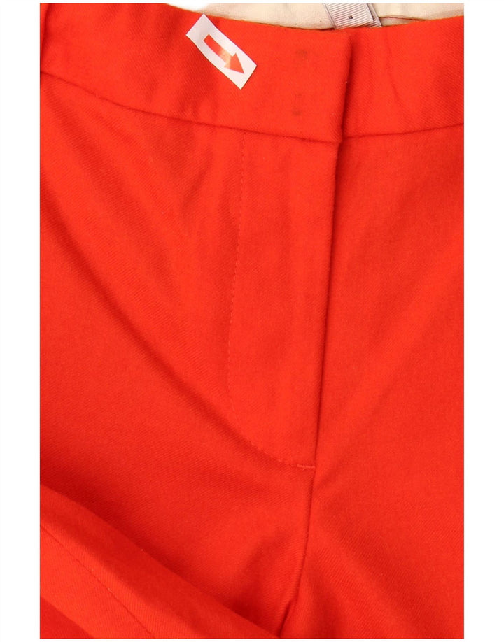 J. Crew Damen Caprihose US 4 Small W32 L26 Rote Wolle