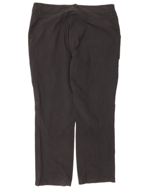 Gerade Chino-Hose für Damen von Rohan, UK 44, Größe L, W32, L30, Schwarz, Polyamid